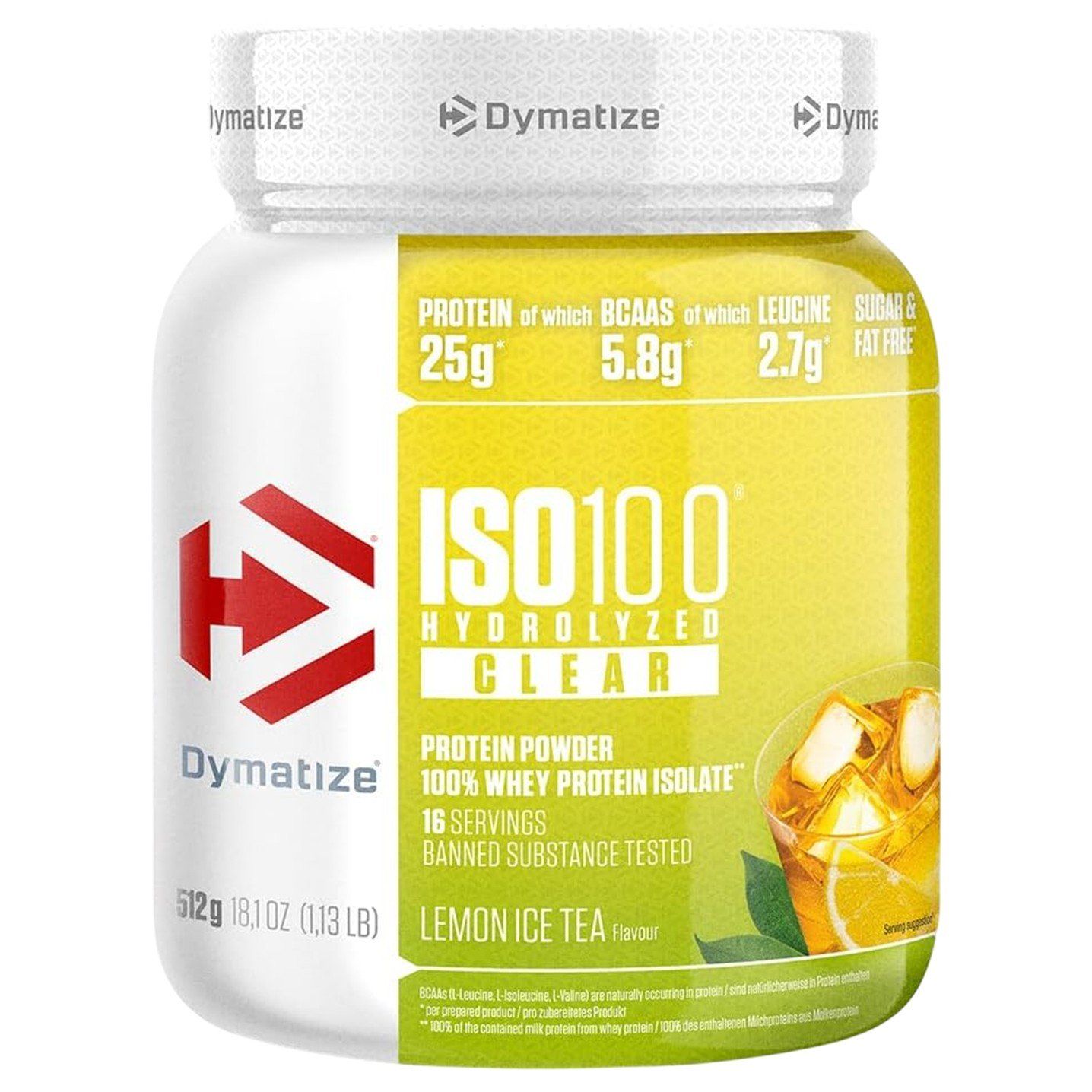 Dymatize ISO100 Hydrolyzed Clear Whey - 16 Servings