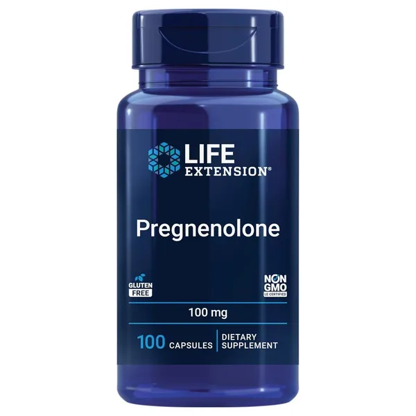 Life Extension Pregnenolone 100 mg - 100 Capsules