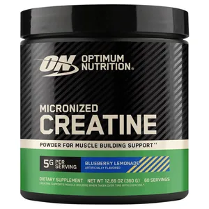Optimum Nutrition Micronized Creatine Blueberry Lemonade, 12.69 oz (360 g)