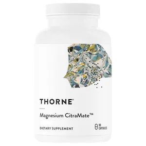 Thorne, Magnesium CitraMate, 90 Capsules (135 mg per Capsule)