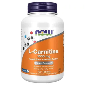 NOW Foods L-Carnitine 1000 mg - 100 Tablets