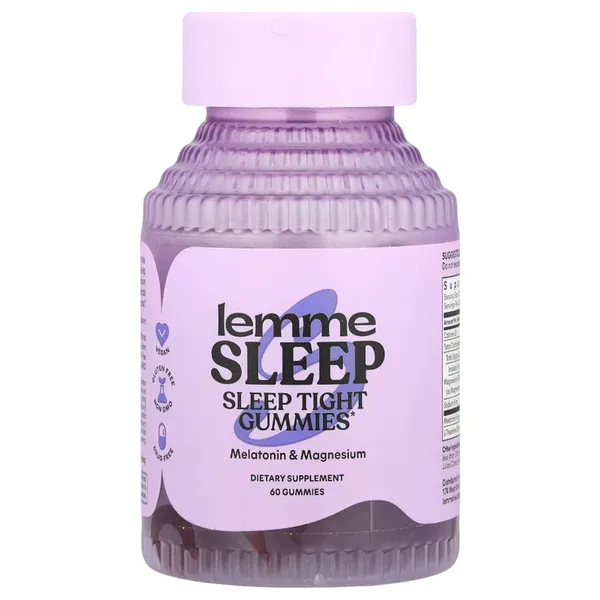Lemme Sleep Tight Gummies Berry - 60 Gummies