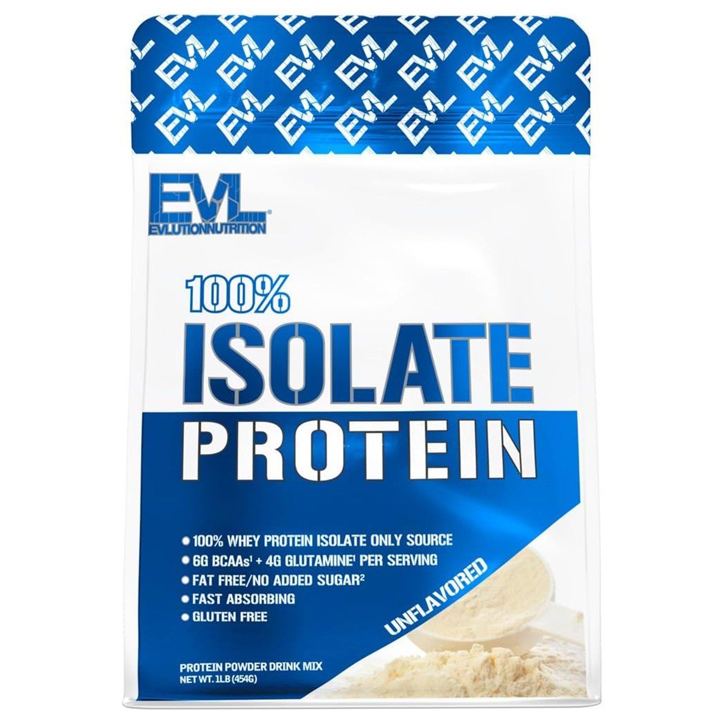 EVLution Nutrition 100% Isolate Protein - 1 lbs