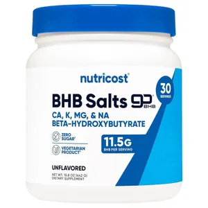 Nutricost BHB Salts goBHB Unflavored - 442 g