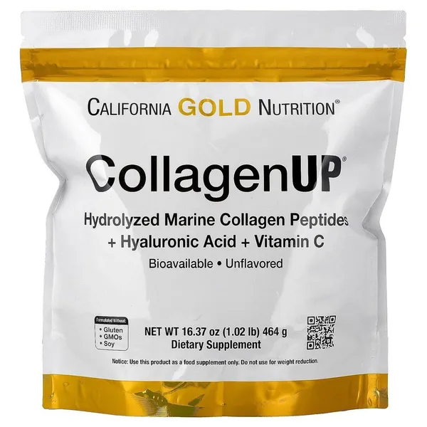 California Gold Nutrition CollagenUP Marine Collagen Peptides - 464 g