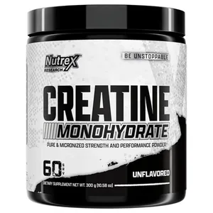 Nutrex Research Creatine Monohydrate Unflavored, 10.58 oz (300 g)