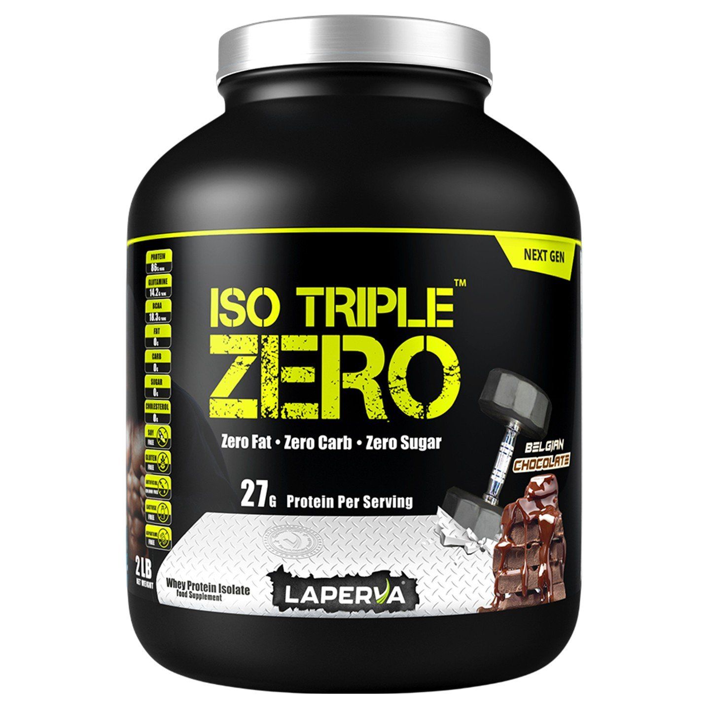 Laperva Iso Triple Zero Whey Protein - 2 lbs