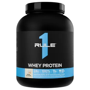 Rule 1 Whey Protein - 5 lbs - vanilla ice cream