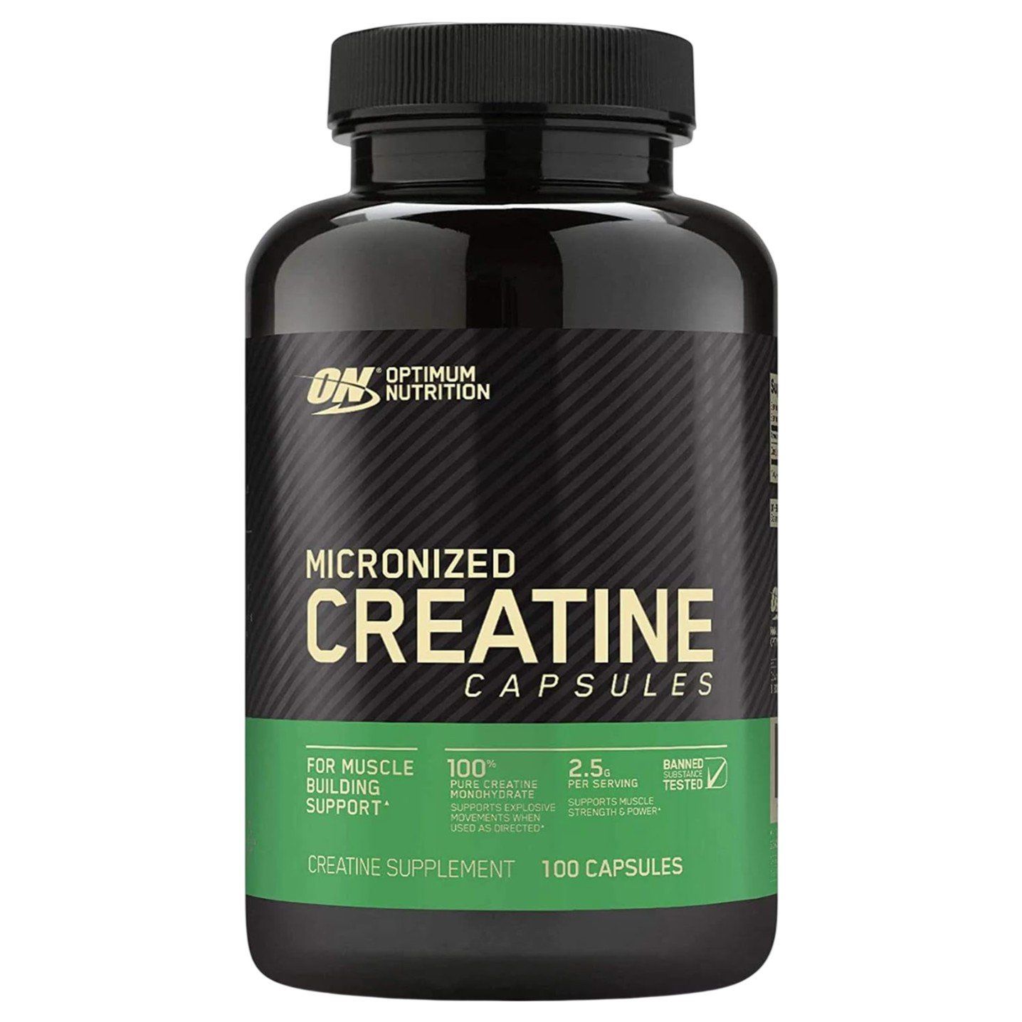 Optimum Nutrition Micronized Creatine Capsules - 100 Capsules