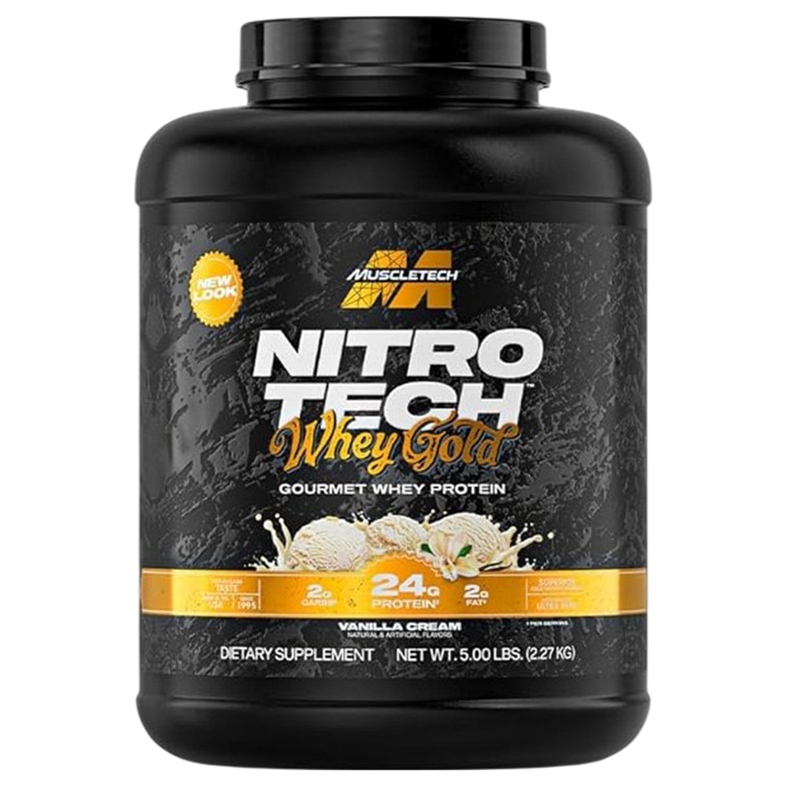 MuscleTech NitroTech 100% Whey Gold - 5 lbs