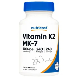 Nutricost, Vitamin K2 MK-7, 100 mcg, 240 Softgels