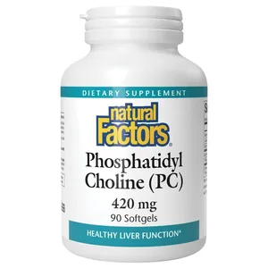 Natural Factors Phosphatidyl Choline 420 mg - 90 Softgels