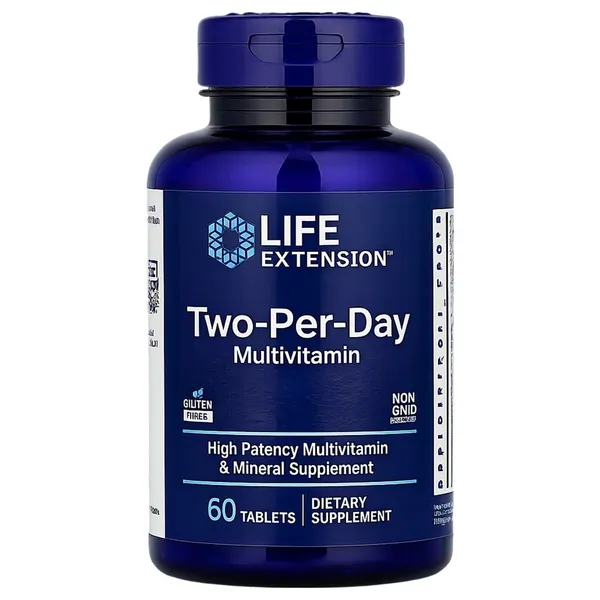 Life Extension Two-Per-Day Multivitamin – 60 Tablets