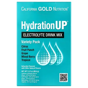 California Gold Nutrition HydrationUP Mix Variety Pack - 20 Packets