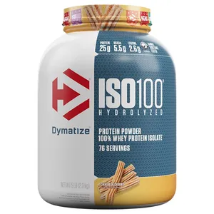 Dymatize ISO100 Whey Protein Isolate - 5 lbs - cinnamon churro