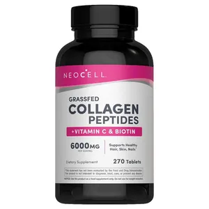 NeoCell Grassfed Collagen Peptides + Vitamin C &amp; Biotin - 270 Tablets
