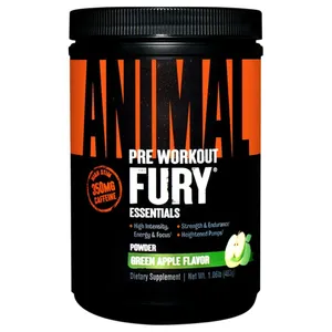 Animal Fury Essentials Pre Workout - 30 Servings - green apple
