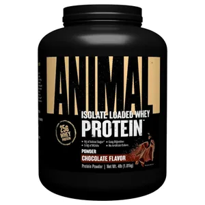 Animal Isolate Loaded Whey Protein - 4 lbs - chocolate