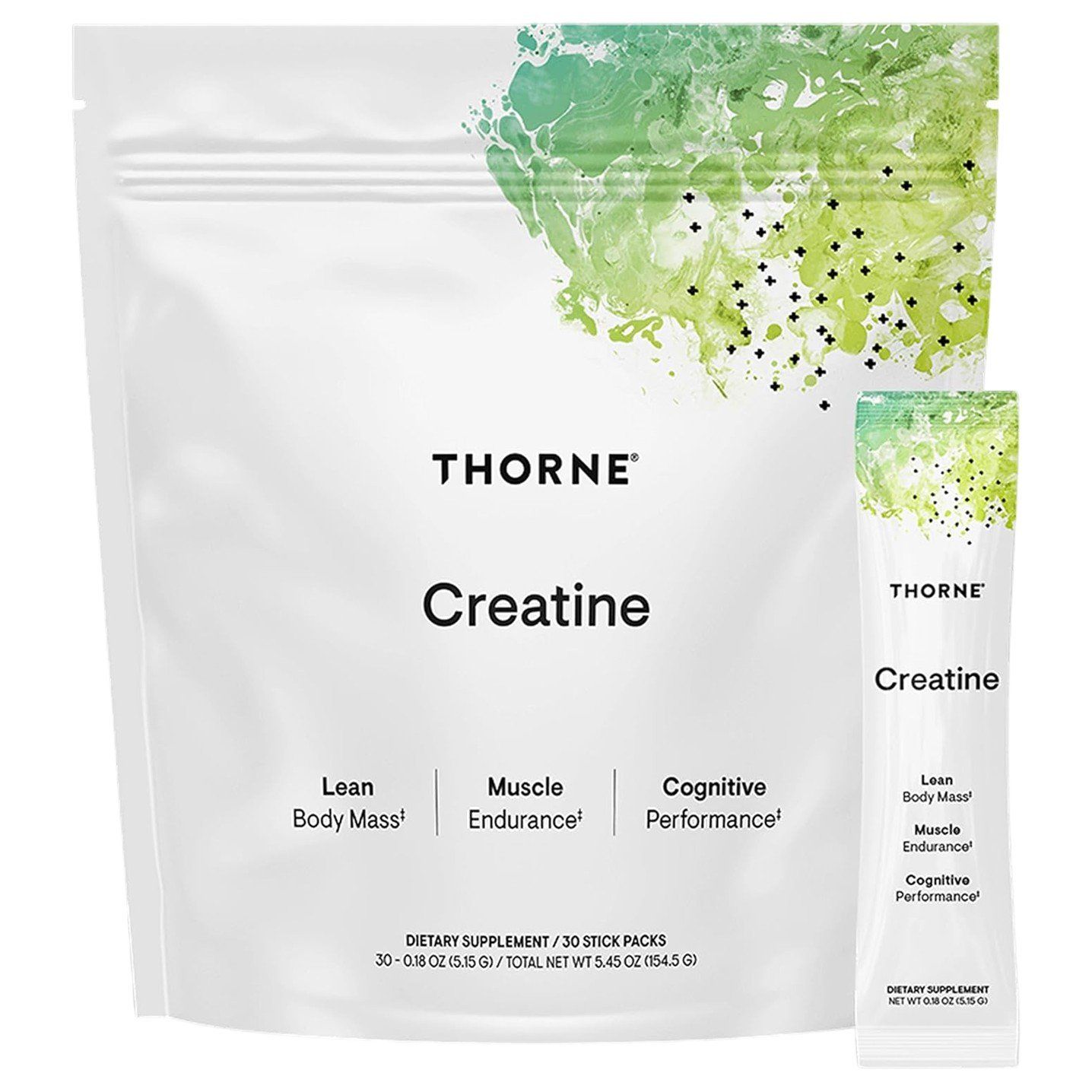 Thorne Creatine Stick Packs - 30 ?? 5.15 g packets