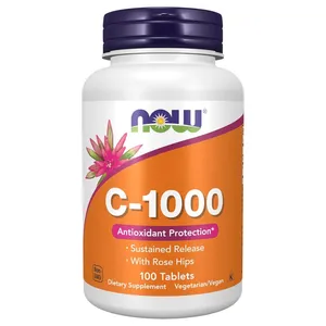NOW Foods C-1000 With Rose Hips - 100 Tablets