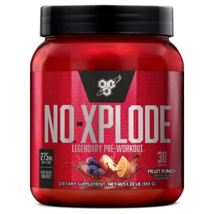 BSN NO-Xplode Pre-Workout - 30 Servings - fruit punch