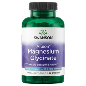 Swanson Albion Magnesium Glycinate 133 mg - 90 Vegan Capsules