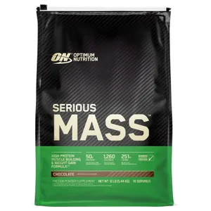 Optimum Nutrition Serious Mass Chocolate - 12 lbs - chocolate
