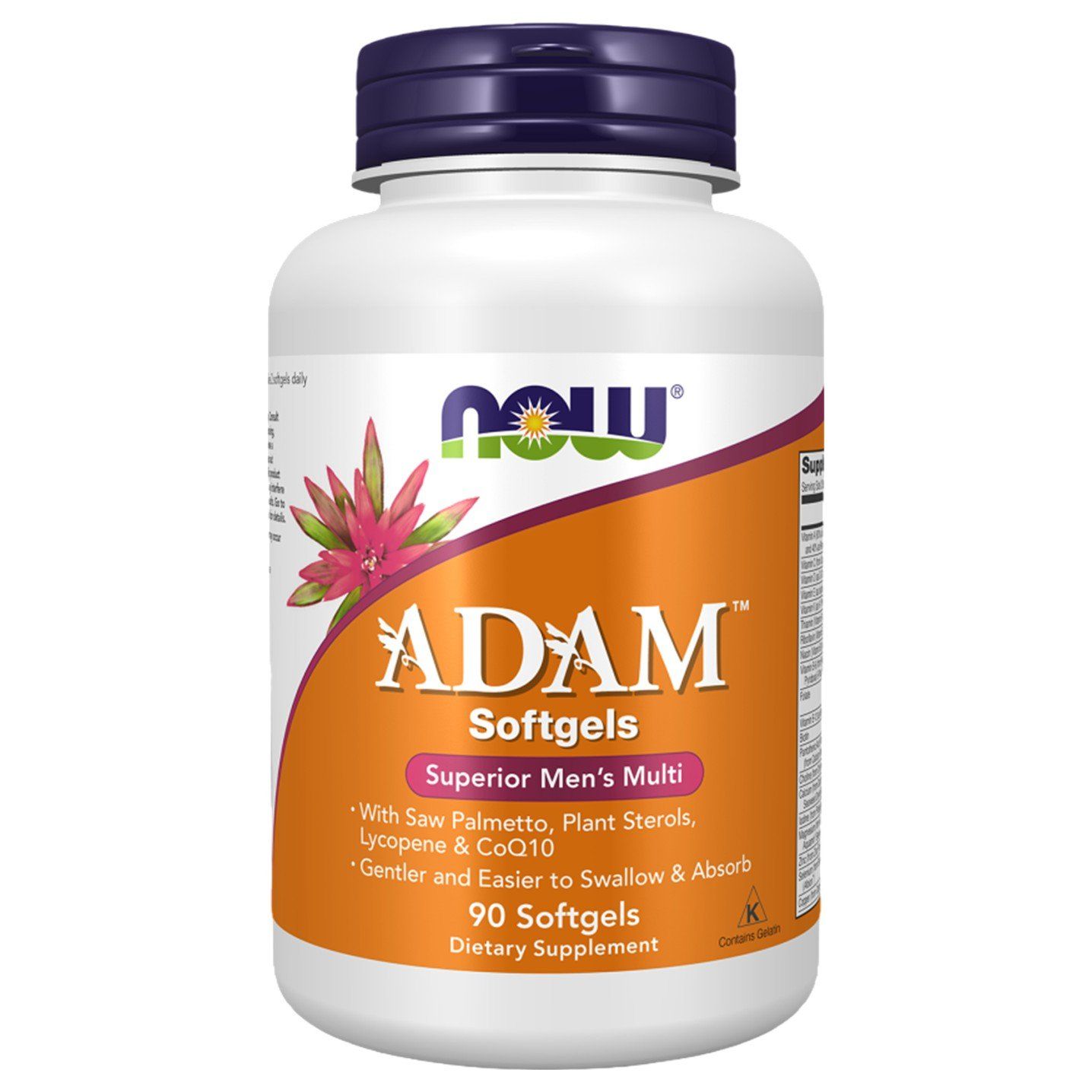 NOW Foods ADAM Superior Men-s Multi - 90 Softgels