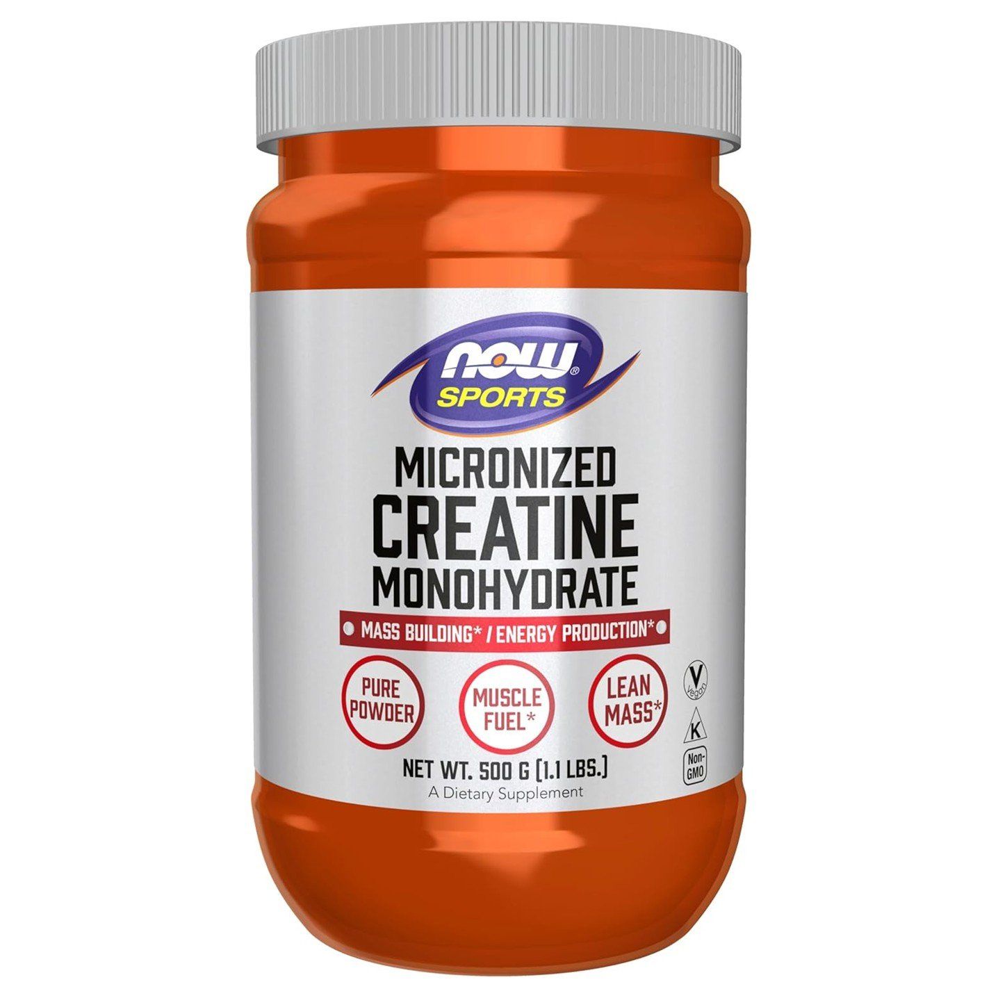 NOW Foods Sports Micronized Creatine Monohydrate - 500 g