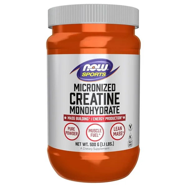 NOW Foods Sports Micronized Creatine Monohydrate - 500 g