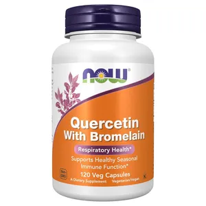 NOW Foods Quercetin with Bromelain - 120 Veg Capsules