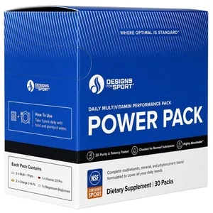 Designs For Health, Designs For Sport, Daily Multivitamin Performance Power Pack, 30 Packs