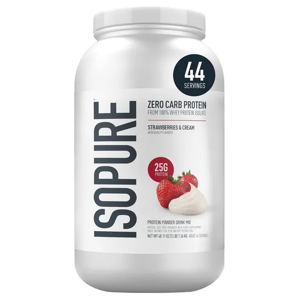 Isopure Zero Carb Protein Powder - 3 lbs