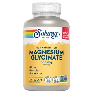 Solaray Magnesium Glycinate High Absorption - 120 VegCaps