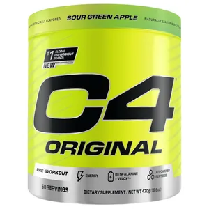 Cellucor C4 Original Pre-Workout - 50 Servings - sour green apple