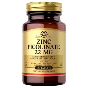 Solgar, Zinc Picolinate, 22 mg, 100 Tablets