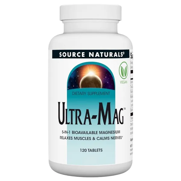 Source Naturals, Ultra-Mag, 120 Tablets
