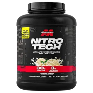 MuscleTech NitroTech Whey Protein - 4 lbs