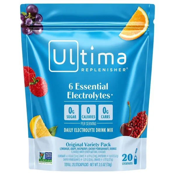 Ultima Replenisher 6 Essential Electrolytes - 20 Stickpacks