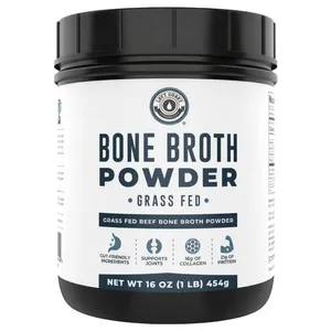 Left Coast Performance Bone Broth Powder Beef - 454 g