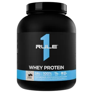 Rule 1 Whey Protein - 5 lbs - cookies cream