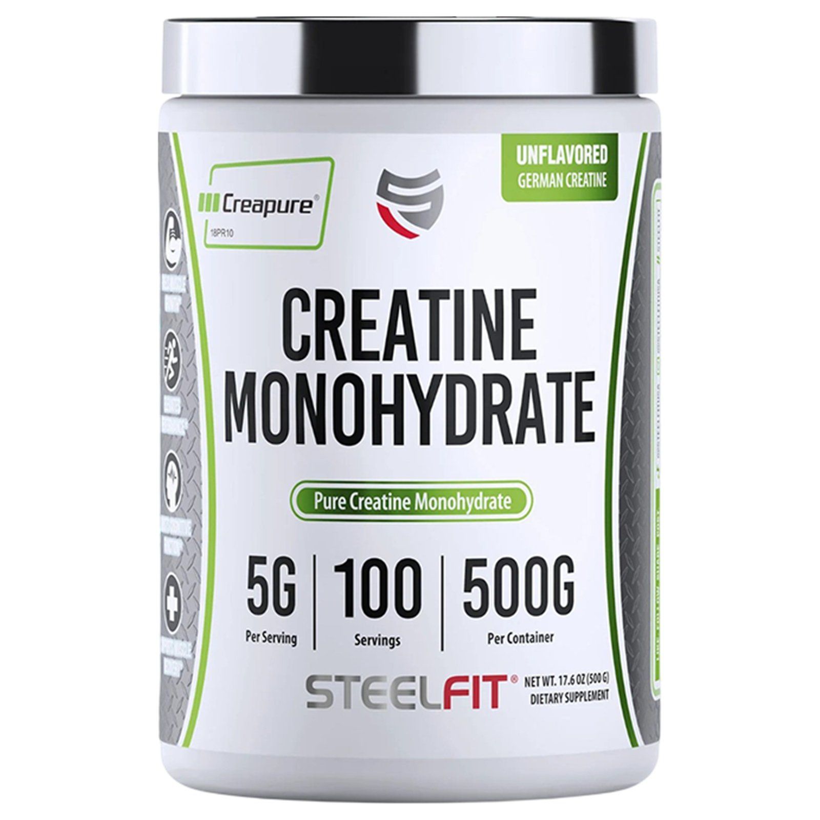 SteelFit Creatine Monohydrate Creapure Unflavored - 500 g