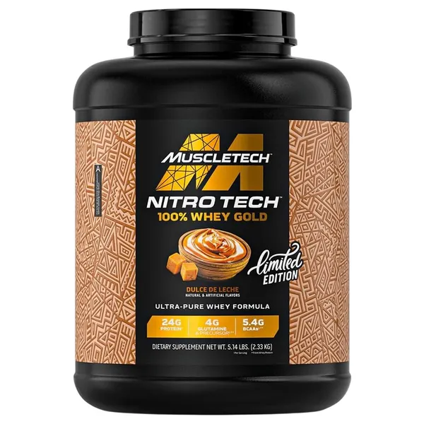 MuscleTech, Nitro-Tech Whey Gold, Banana Cream, 5 lbs (2.27 kg)