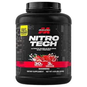 MuscleTech NitroTech Whey Protein - 4 lbs