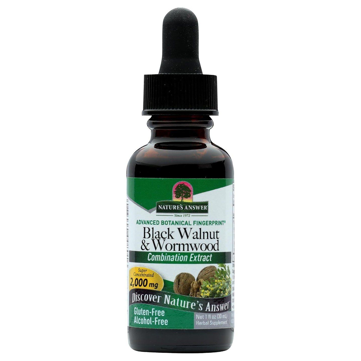 Nature-s Answer Black Walnut &amp; Wormwood Extract - 30 ml