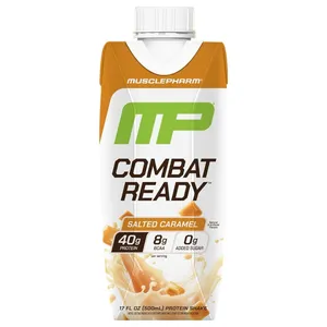 MusclePharm Combat Ready Protein Shake- 500 ml - salted caramel