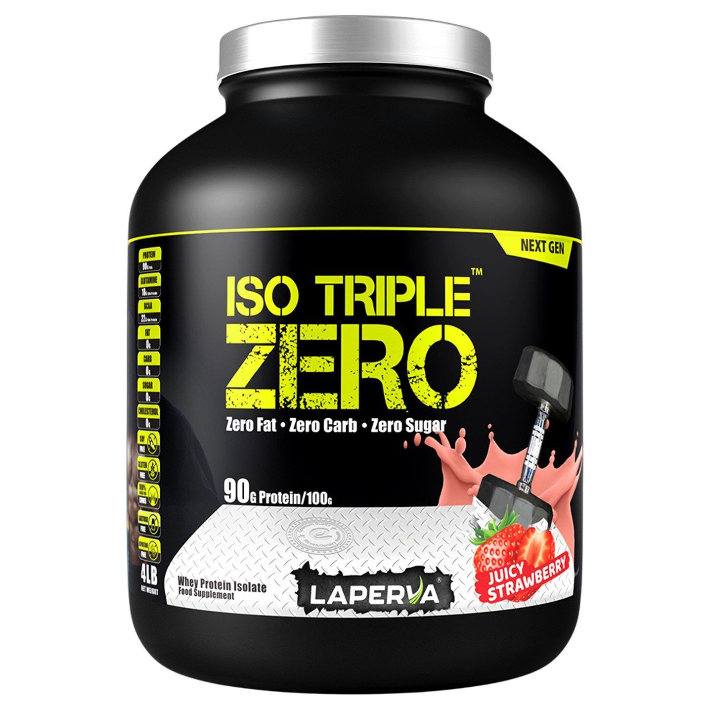 Laperva Iso Triple Zero Whey Protein - 4 lbs