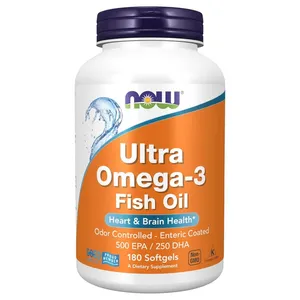 NOW Foods Ultra Omega-3 Fish Oil - 180 Softgels