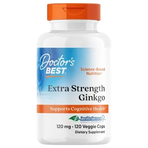 Doctor-s Best Ginkgo 120 mg - 120 Veggie Capsules