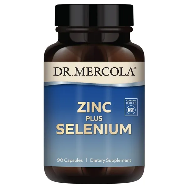 Dr. Mercola Zinc Plus Selenium - 90 Capsules